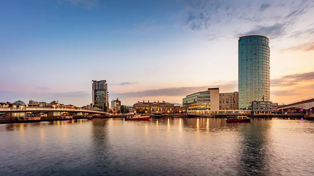 Belfast cityscape - HQ Mortgages serves all of Northern Ireland